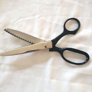 Wiss Pinking Shears CB7 Made in the USA VTG 7.5" Zig Zag Edge Sewing Crafting